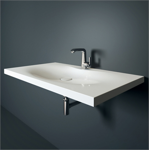 Sink and faucet Bravat Waterfall F173107C